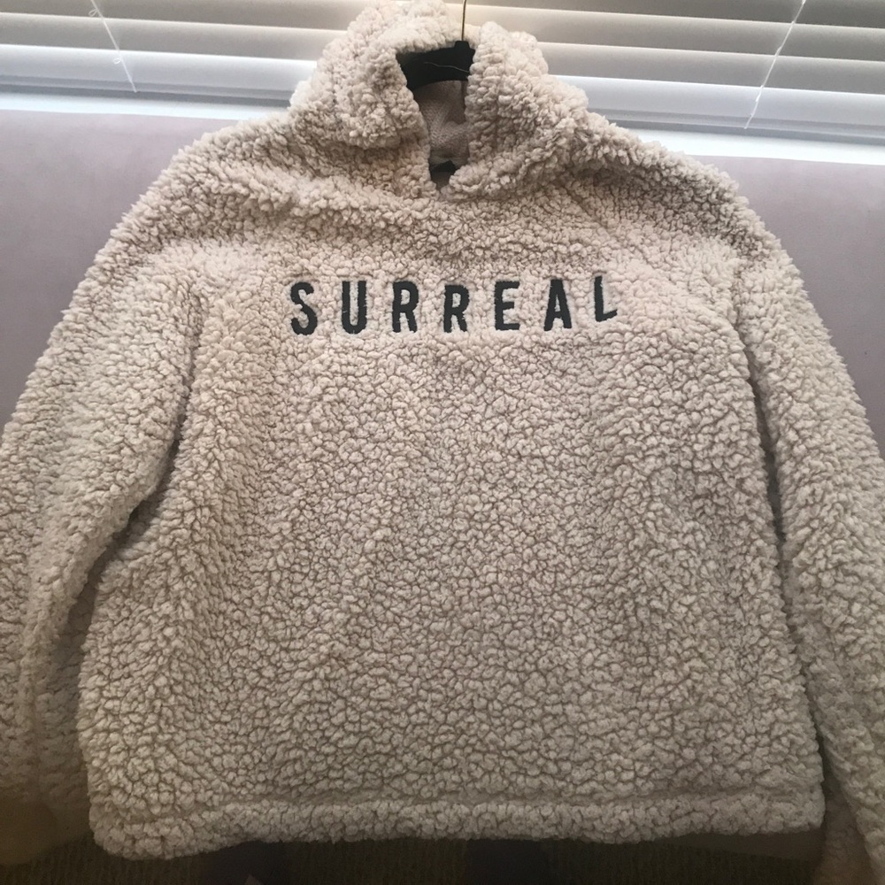 ‘Surreal’ Semi-cropped Hoodie